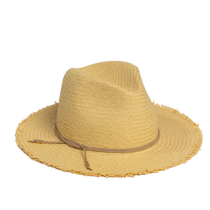 Classic Travel Hat With Fringe